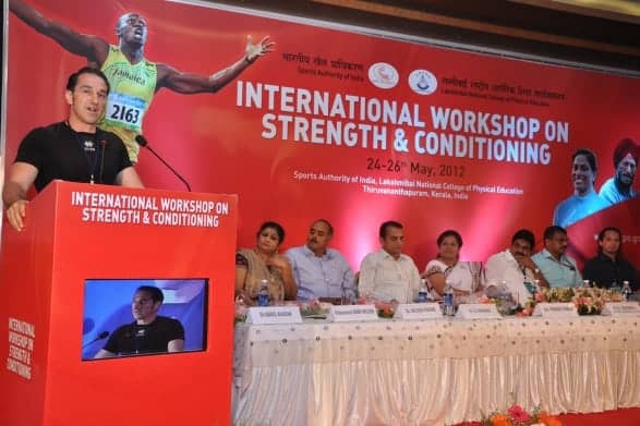 “International Workshop on Strength & Conditioning”, 24th-26th May 2012, Trivandrum (India): The Abstracts.